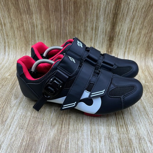 Peloton Shoes - Peloton Indoor Cycling Shoes‎ Women's Size 8 EU 39 Black Red Spin Bike